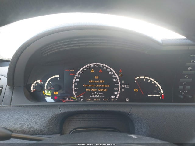 Продажа на аукционе авто 2008 Mercedes-benz Cl 63 Amg, vin: WDDEJ77X08A016855, номер лота: 44781280