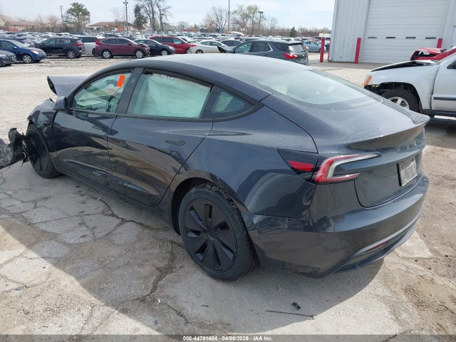 Продаж на аукціоні авто 2025 Tesla Model 3 Long Range Rear-wheel Drive/standard Rear-wheel Drive, vin: 5YJ3E1EA1SF925199, номер лоту: 44781404