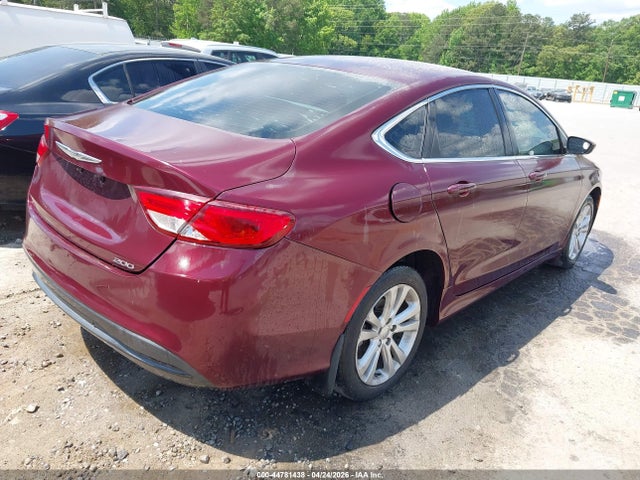Продаж на аукціоні авто 2016 Chrysler 200 Touring, vin: 1C3CCCFB0GN186154, номер лоту: 44781438
