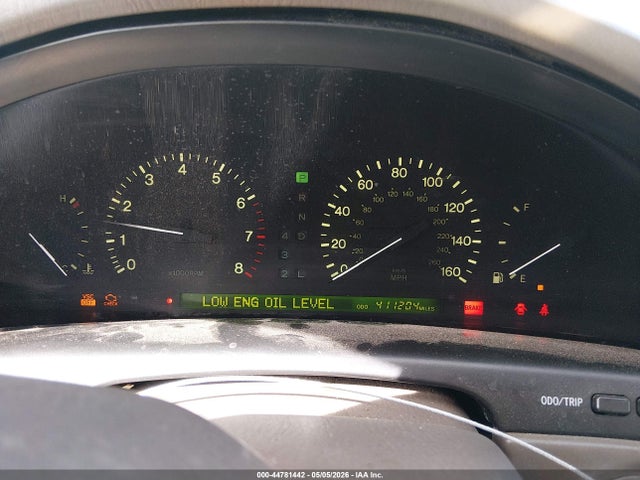 1999 Lexus Ls 400 მანქანა იყიდება აუქციონზე, vin: JT8BH28FXX0158151, აუქციონის ნომერი: 44781442