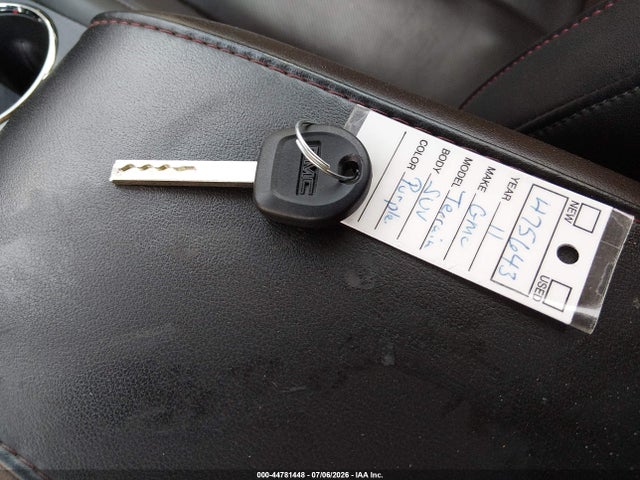 Продаж на аукціоні авто 2011 Gmc Terrain Slt-1, vin: 2CTALUEC8B6475643, номер лоту: 44781448
