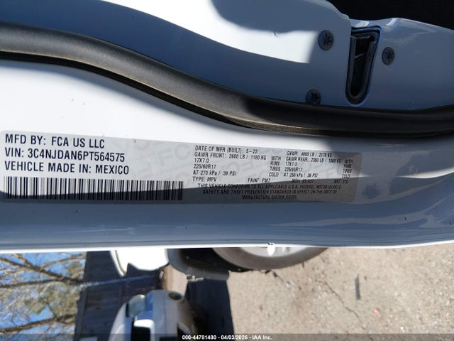 2023 JEEP COMPASS 3C4NJDAN6PT564575 Photo 8