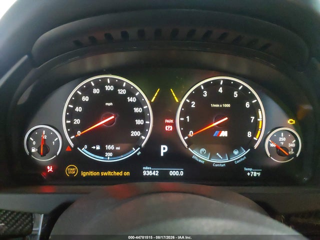 Продаж на аукціоні авто 2016 Bmw X5 M, vin: 5YMKT6C5XG0R79019, номер лоту: 44781515