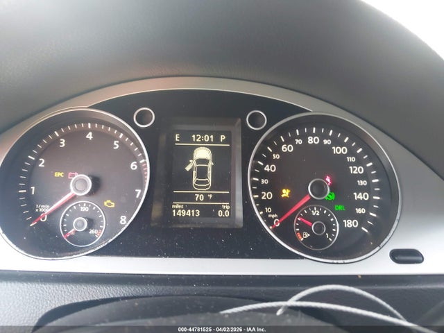 44781525 :رقم المزاد ، WVWMN7AN7AE557353 vin ، 2010 Volkswagen Cc Sport مزاد بيع