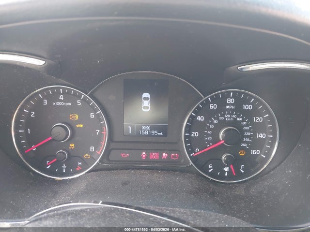 44781592 :رقم المزاد ، KNAFX5A8XG5600686 vin ، 2016 Kia Forte Ex مزاد بيع