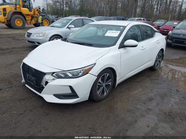 44781623 :رقم المزاد ، 3N1AB8CV3NY205784 vin ، 2022 Nissan Sentra Sv Xtronic Cvt مزاد بيع