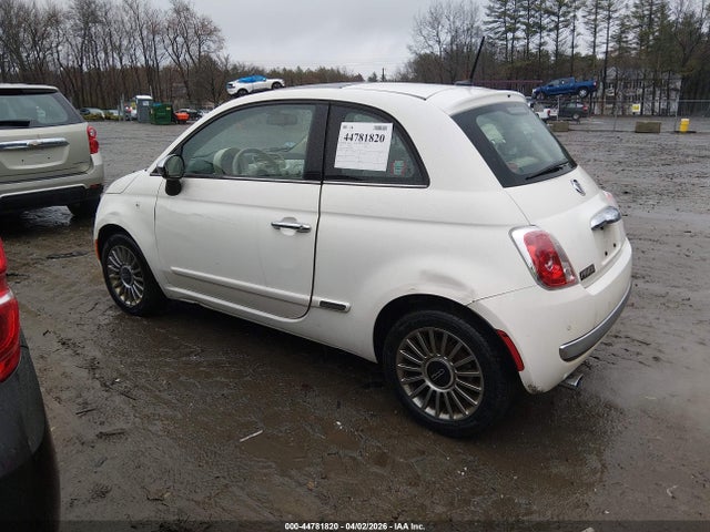 Продажа на аукционе авто 2012 Fiat 500 Lounge, vin: 3C3CFFCR3CT119813, номер лота: 44781820