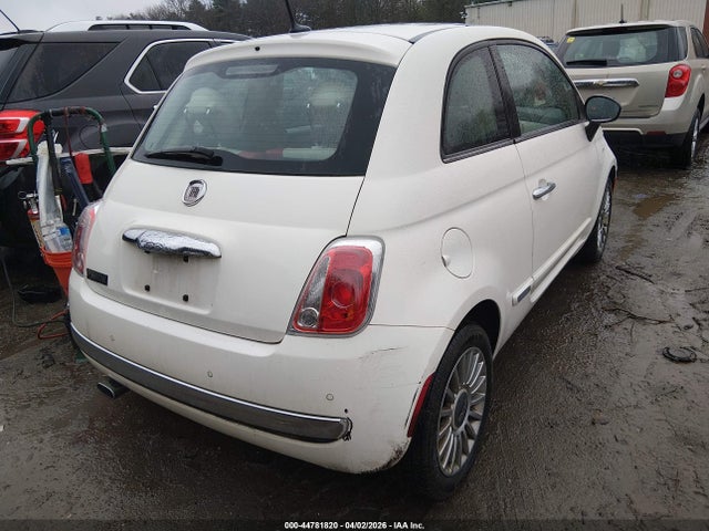 Продажа на аукционе авто 2012 Fiat 500 Lounge, vin: 3C3CFFCR3CT119813, номер лота: 44781820