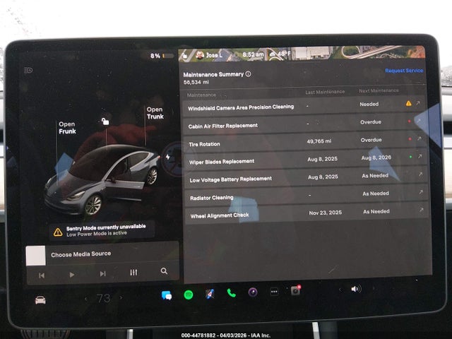 5YJ3E1EB9KF389515 Tesla Model 3 Long Range/performance