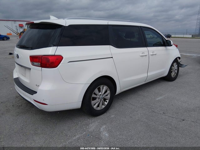 2017 Kia Sedona Lx მანქანა იყიდება აუქციონზე, vin: KNDMB5C19H6237155, აუქციონის ნომერი: 44781989