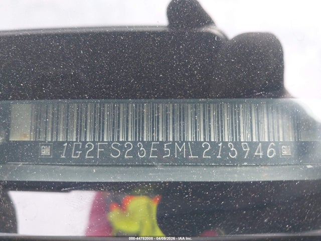 1991 Pontiac Firebird Formula მანქანა იყიდება აუქციონზე, vin: 1G2FS23E5ML213946, აუქციონის ნომერი: 44782008