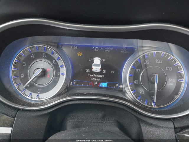 Продаж на аукціоні авто 2016 Chrysler 300c Awd, vin: 2C3CCAKG8GH261715, номер лоту: 44782015