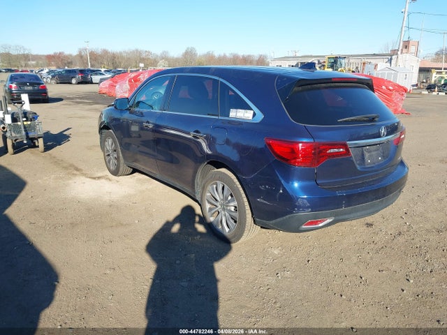 Aukcja sprzedaży 2016 Acura Mdx Technology   Acurawatch Plus Packages/technology Package, vin: 5FRYD4H45GB044141, numer aukcji: 44782246
