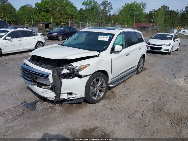 2013 Infiniti Jx35 მანქანა იყიდება აუქციონზე, vin: 5N1AL0MM5DC352287, აუქციონის ნომერი: 44782262