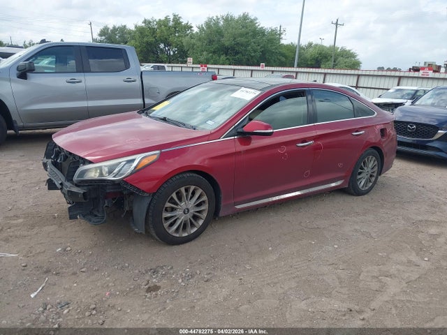 2015 Hyundai Sonata Limited მანქანა იყიდება აუქციონზე, vin: 5NPE34AF3FH047669, აუქციონის ნომერი: 44782275