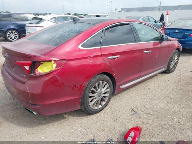 2015 Hyundai Sonata Limited მანქანა იყიდება აუქციონზე, vin: 5NPE34AF3FH047669, აუქციონის ნომერი: 44782275