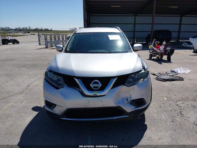 2015 Nissan Rogue Sv მანქანა იყიდება აუქციონზე, vin: KNMAT2MV4FP548208, აუქციონის ნომერი: 44782362