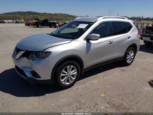 2015 Nissan Rogue Sv მანქანა იყიდება აუქციონზე, vin: KNMAT2MV4FP548208, აუქციონის ნომერი: 44782362