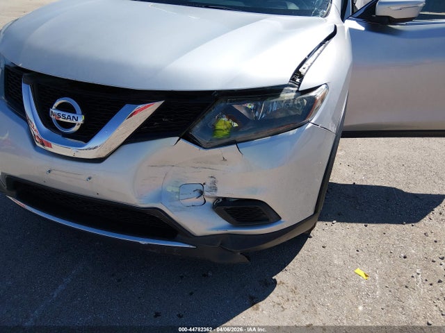 2015 Nissan Rogue Sv მანქანა იყიდება აუქციონზე, vin: KNMAT2MV4FP548208, აუქციონის ნომერი: 44782362