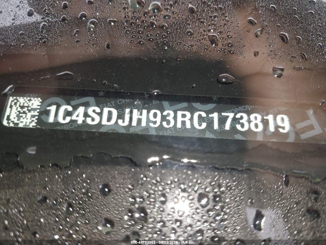44782363 :رقم المزاد ، 1C4SDJH93RC173819 vin ، 2024 Dodge Durango Srt Hellcat Premium Awd مزاد بيع