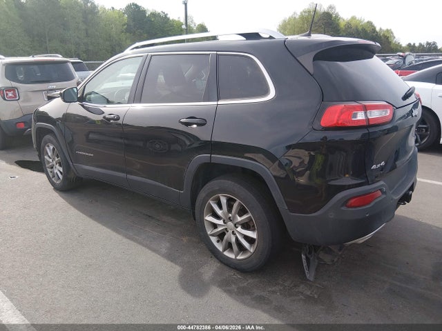Продаж на аукціоні авто 2018 Jeep Cherokee Limited 4x4, vin: 1C4PJMDX3JD563046, номер лоту: 44782386