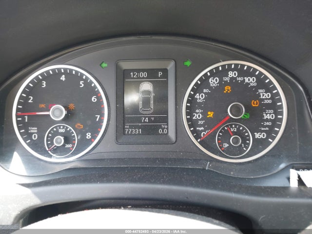2017 Volkswagen Tiguan 2.0t/2.0t S მანქანა იყიდება აუქციონზე, vin: WVGBV7AX1HK051338, აუქციონის ნომერი: 44782493