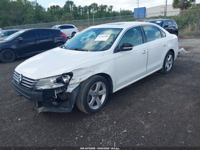 44782500 :رقم المزاد ، 1VWBH7A35DC071991 vin ، 2013 Volkswagen Passat 2.5l Se مزاد بيع