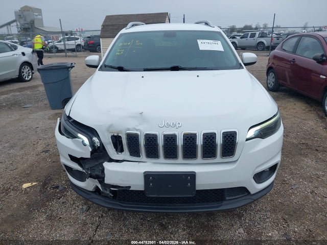 2019 Jeep Cherokee Latitude 4x4 მანქანა იყიდება აუქციონზე, vin: 1C4PJMCB5KD437553, აუქციონის ნომერი: 44782501