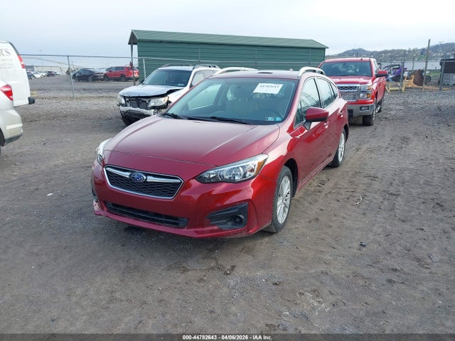 Продаж на аукціоні авто 2017 Subaru Impreza 2.0i Premium, vin: 4S3GTAB67H3748428, номер лоту: 44782643