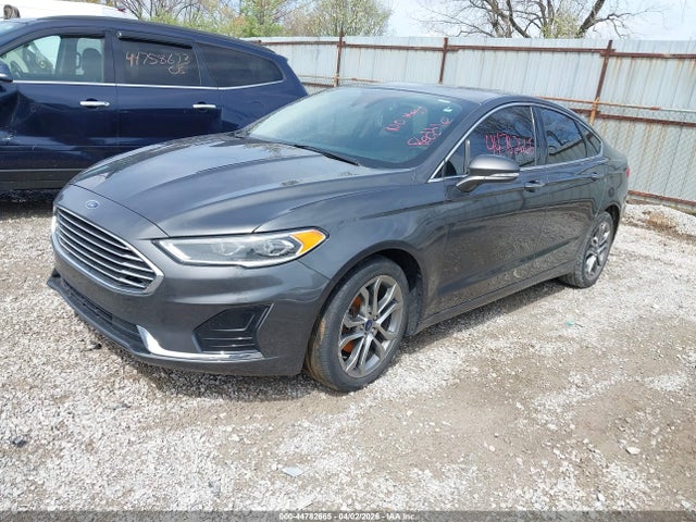 2019 Ford Fusion Sel მანქანა იყიდება აუქციონზე, vin: 3FA6P0CD7KR141743, აუქციონის ნომერი: 44782665