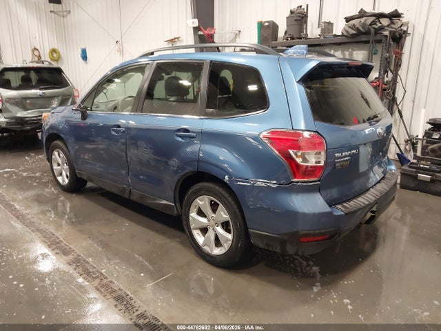 2016 Subaru Forester 2.5i Limited მანქანა იყიდება აუქციონზე, vin: JF2SJARC7GH497666, აუქციონის ნომერი: 44782692