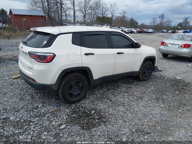 2017 Jeep New Compass Sport 4x4 მანქანა იყიდება აუქციონზე, vin: 3C4NJDAB1HT646415, აუქციონის ნომერი: 44782774