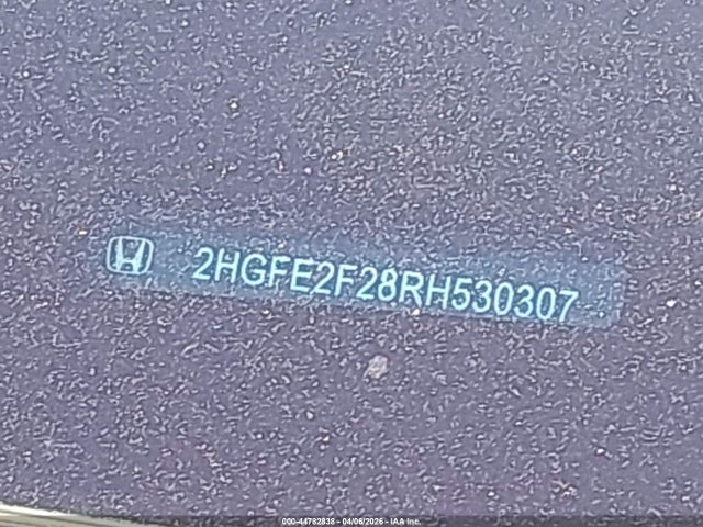 Продажа на аукционе авто 2024 Honda Civic Lx, vin: 2HGFE2F28RH530307, номер лота: 44782838