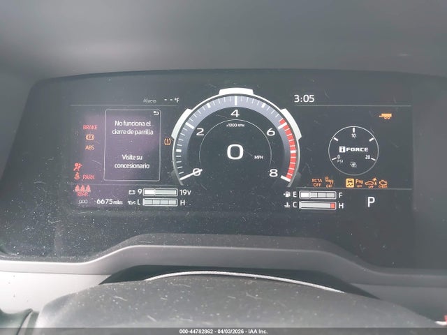 Aukcja sprzedaży 2026 Toyota Tundra Limited Crewmax 5.5' Bed, vin: 5TF1A5AB6TX053523, numer aukcji: 44782862