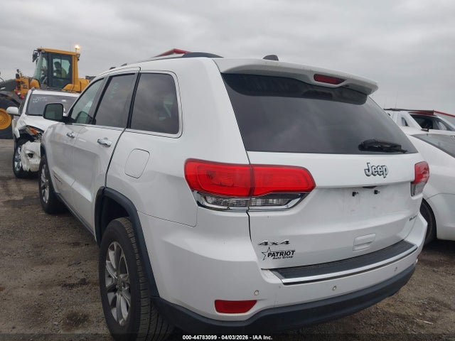 44783099 :رقم المزاد ، 1C4RJFBG5GC321770 vin ، 2016 Jeep Grand Cherokee Limited مزاد بيع