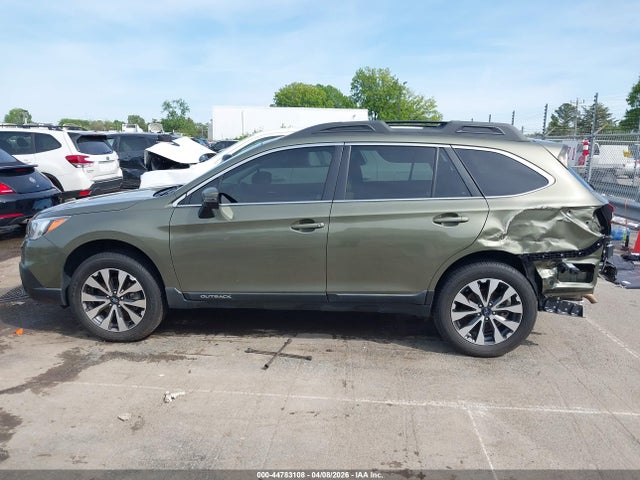 2017 Subaru Outback 2.5i Limited მანქანა იყიდება აუქციონზე, vin: 4S4BSANC1H3369001, აუქციონის ნომერი: 44783108
