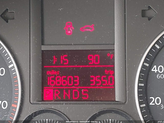 Aukcja sprzedaży 2008 Volkswagen Jetta Se, vin: 3VWRM71K78M036889, numer aukcji: 44783112