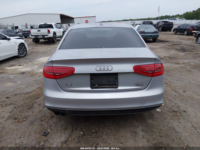 2015 Audi A4 2.0t Premium მანქანა იყიდება აუქციონზე, vin: WAUBFAFL4FN041044, აუქციონის ნომერი: 44783131