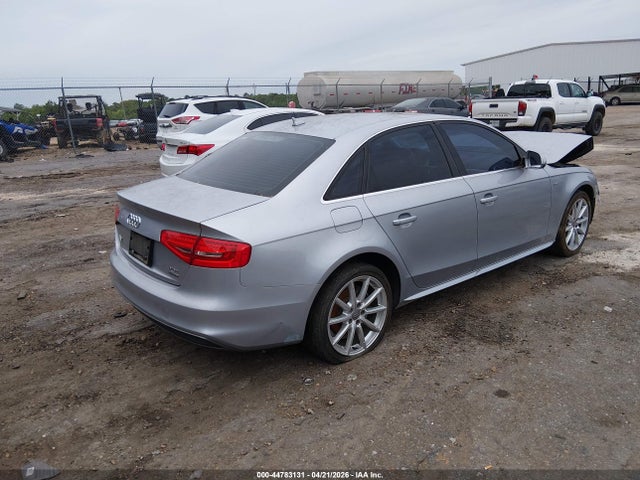 2015 Audi A4 2.0t Premium მანქანა იყიდება აუქციონზე, vin: WAUBFAFL4FN041044, აუქციონის ნომერი: 44783131