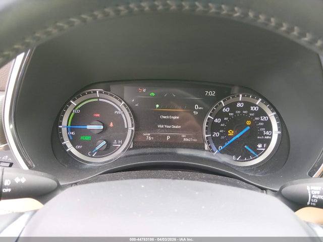 44783198 :رقم المزاد ، 5TDFARAHXMS011686 vin ، 2021 Toyota Highlander Hybrid Platinum مزاد بيع