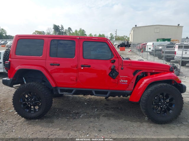 Aukcja sprzedaży 2022 Jeep Wrangler 4xe Unlimited Sahara 4x4, vin: 1C4JJXP66NW214077, numer aukcji: 44783243