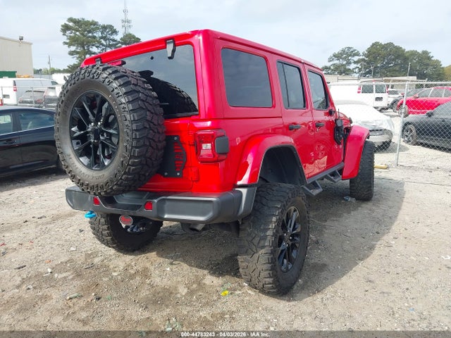 Aukcja sprzedaży 2022 Jeep Wrangler 4xe Unlimited Sahara 4x4, vin: 1C4JJXP66NW214077, numer aukcji: 44783243