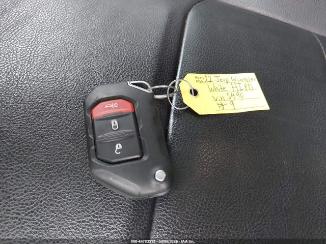 Продажа на аукционе авто 2021 Jeep Wrangler Unlimited Sahara, vin: 1C4HJXEN4MW865490, номер лота: 44783313