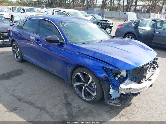 2021 Honda Accord Sport მანქანა იყიდება აუქციონზე, vin: 1HGCV1F39MA092555, აუქციონის ნომერი: 44783320