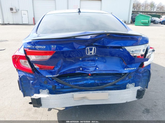 2021 Honda Accord Sport მანქანა იყიდება აუქციონზე, vin: 1HGCV1F39MA092555, აუქციონის ნომერი: 44783320
