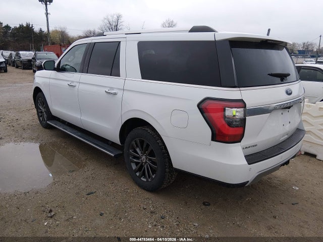 2020 Ford Expedition Limited Max მანქანა იყიდება აუქციონზე, vin: 1FMJK2ATXLEA46943, აუქციონის ნომერი: 44783484
