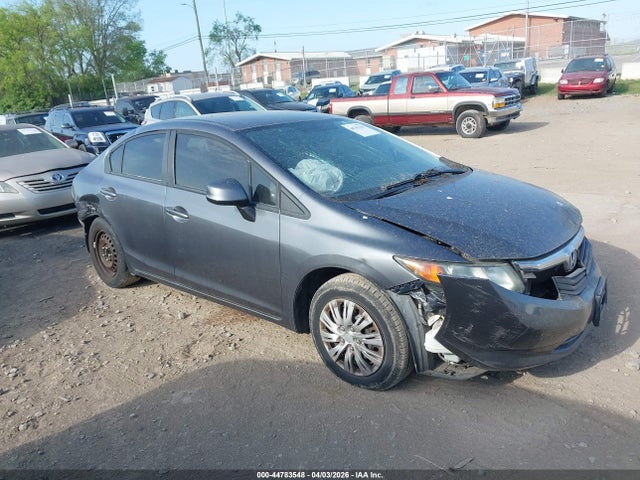44783548 :رقم المزاد ، 19XFB2F55CE089336 vin ، 2012 Honda Civic Lx مزاد بيع