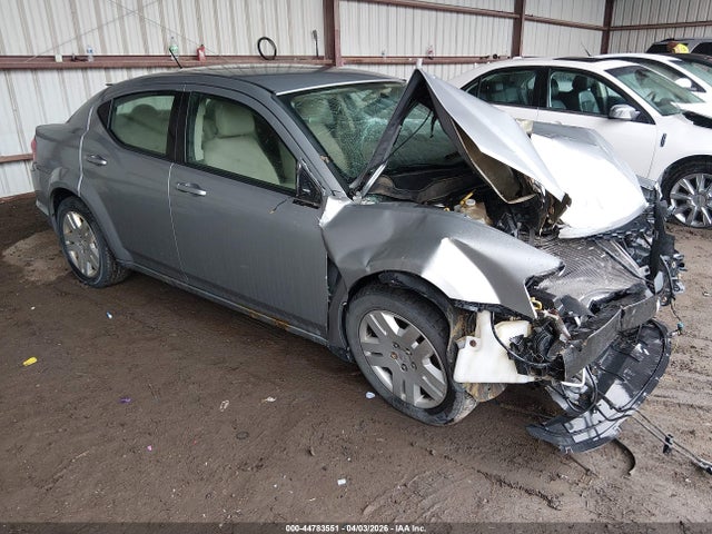 Продажа на аукционе авто 2013 Dodge Avenger Se, vin: 1C3CDZAB1DN588087, номер лота: 44783551