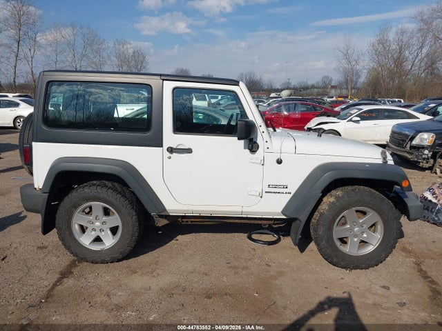 2014 Jeep Wrangler Sport მანქანა იყიდება აუქციონზე, vin: 1C4AJWAG3EL112748, აუქციონის ნომერი: 44783552