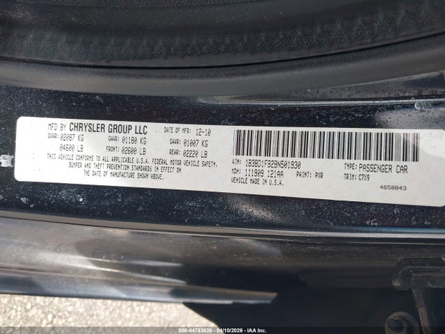 2011 DODGE AVENGER 1B3BD1FB2BN501930 Photo 8